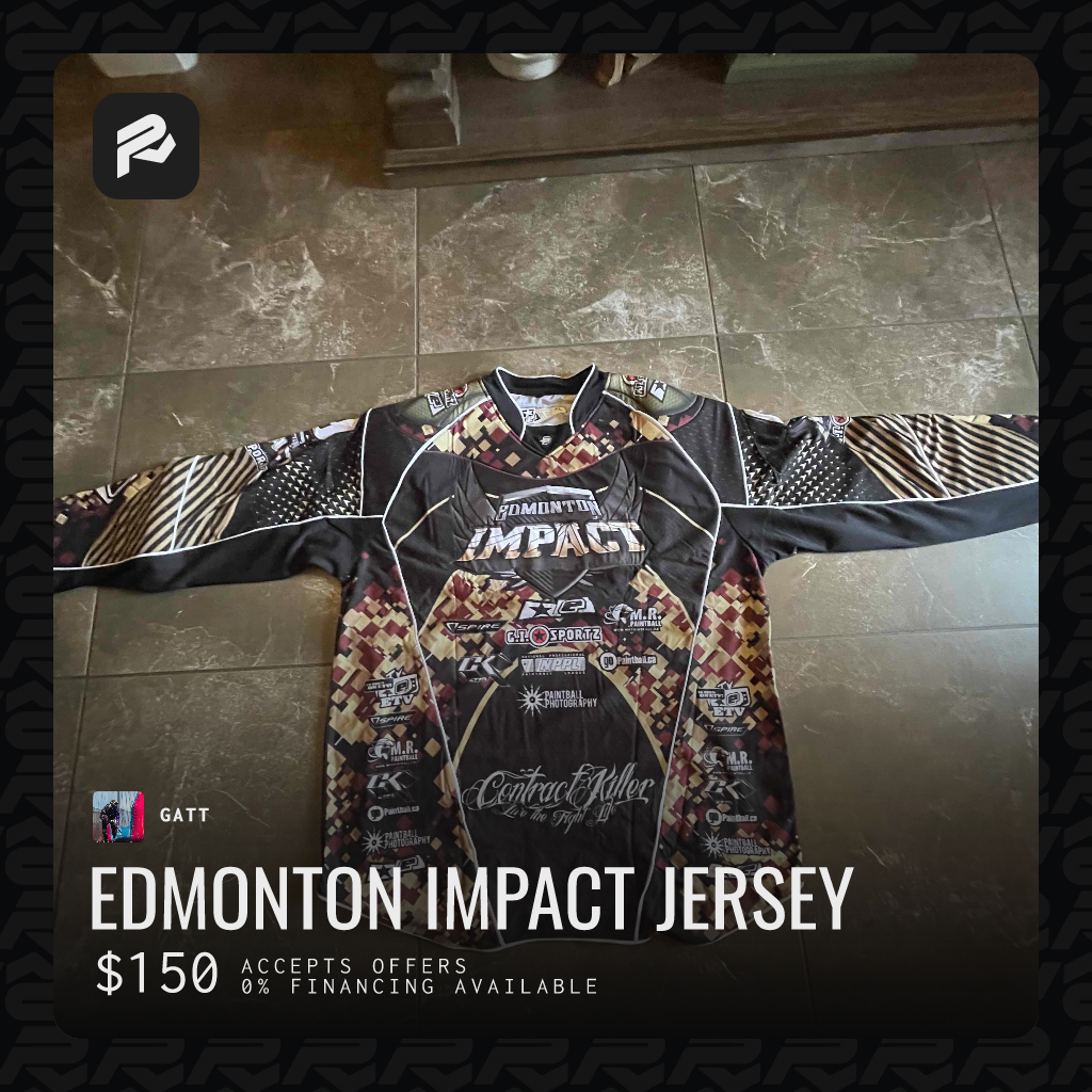 Edmonton Impact jersey